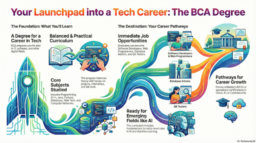BCA course overview and technology career pathways after 12th